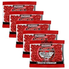 От мышей приманка зерно 100гр. Мышиная смерть №1 (дифенацин) пакет